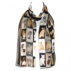 Many Breeds of Cat Scarf